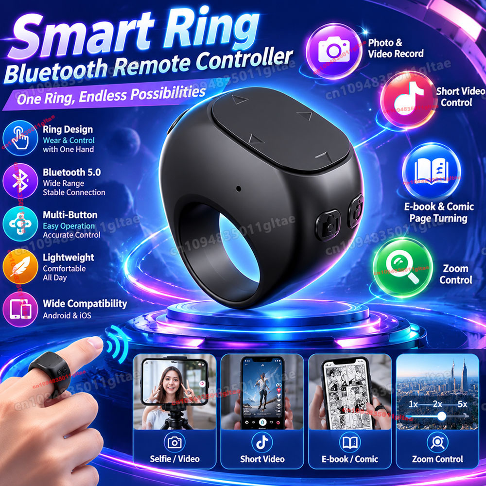 Mobile Mice Ring Remote Contro - Home Cinema Wireless ulasan dan harga