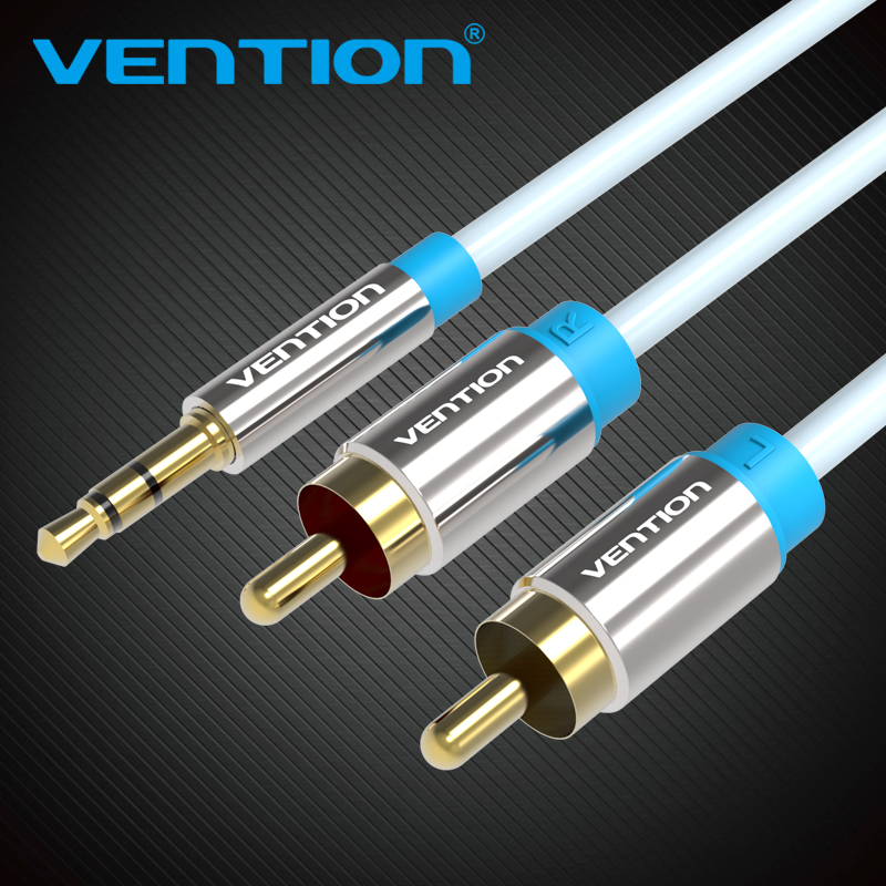 Vention RCA Cable 3.5 to 2rca  - Home Cinema Tv ulasan dan harga